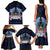 Happy Pohnpei Liberation Day Family Matching Tank Maxi Dress and Hawaiian Shirt Polynesian Shark Turtle Motif