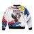 Filipino American History Month Bomber Jacket Bald Eagle Tarsier Together