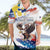 Filipino American History Month Hawaiian Shirt Bald Eagle Tarsier Together