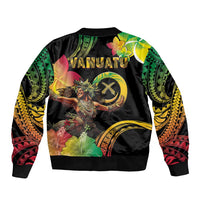 Halo Vanuatu Bomber Jacket Beautiful Woman Dancing LT05 - Polynesian Pride