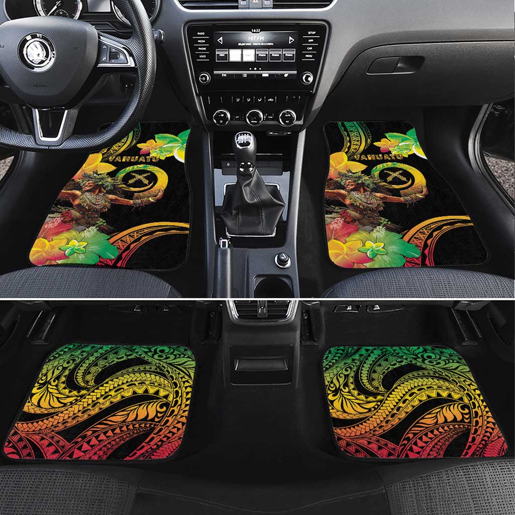 Halo Vanuatu Car Mats Beautiful Woman Dancing