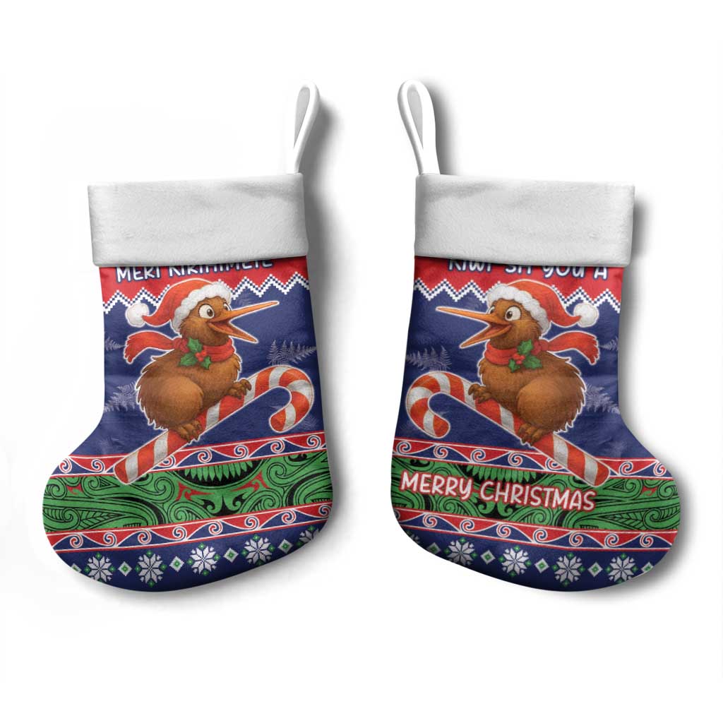 New Zealand Christmas Stocking Kiwi-sh You A Merry Christmas - Polynesian Pride