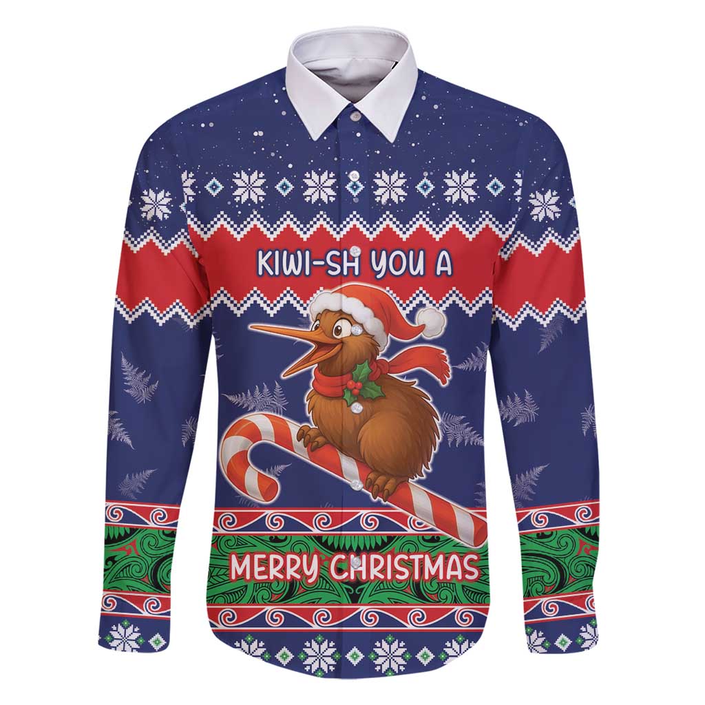 New Zealand Christmas Family Matching Mermaid Dress and Hawaiian Shirt Kiwi-sh You A Merry Christmas - Polynesian Pride