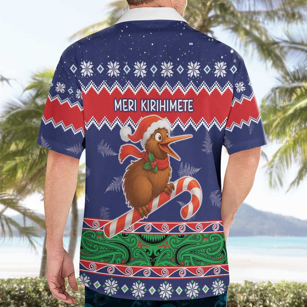 New Zealand Christmas Hawaiian Shirt Kiwi-sh You A Merry Christmas - Polynesian Pride