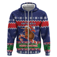 New Zealand Christmas Hoodie Kiwi-sh You A Merry Christmas - Polynesian Pride