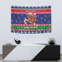 New Zealand Christmas Tapestry Kiwi-sh You A Merry Christmas - Polynesian Pride