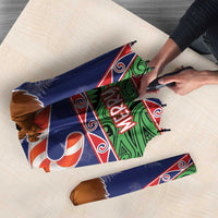New Zealand Christmas Umbrella Kiwi-sh You A Merry Christmas - Polynesian Pride