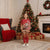 Hawaii Funny Christmas Pajama Set Santa Surfing With Tapa Pattern - Polynesian Pride