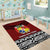 Tonga Constitution Day Area Rug Tongan Kupesi Ngatu Pattern