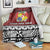 Tonga Constitution Day Blanket Tongan Kupesi Ngatu Pattern