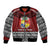 Personalised Tonga Constitution Day Bomber Jacket Tongan Kupesi Ngatu Pattern