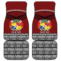 Tonga Constitution Day Car Mats Tongan Kupesi Ngatu Pattern