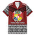 Personalised Tonga Constitution Day Family Matching Tank Maxi Dress and Hawaiian Shirt Tongan Kupesi Ngatu Pattern
