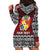 Personalised Tonga Constitution Day Hoodie Dress Tongan Kupesi Ngatu Pattern