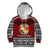 Personalised Tonga Constitution Day Kid Hoodie Tongan Kupesi Ngatu Pattern