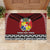 Tonga Constitution Day Rubber Doormat Tongan Kupesi Ngatu Pattern