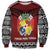 Personalised Tonga Constitution Day Sweatshirt Tongan Kupesi Ngatu Pattern