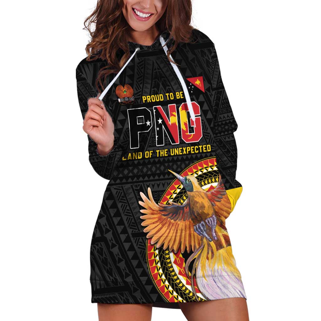 Papua New Guinea Tok Pisin Wik Hoodie Dress Land Of The Unexpected