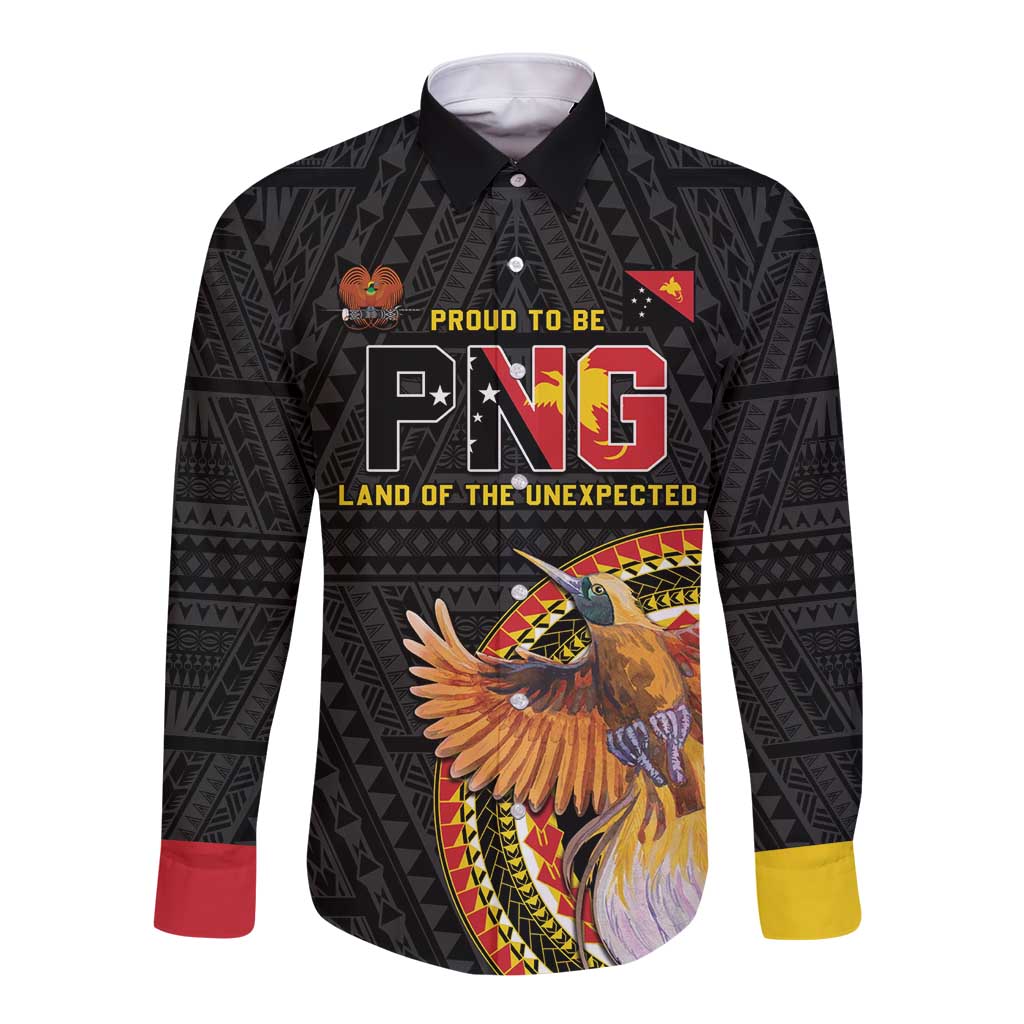 Papua New Guinea Tok Pisin Wik Long Sleeve Button Shirt Land Of The Unexpected