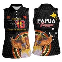 Papua New Guinea Tok Pisin Wik Women Sleeveless Polo Shirt Land Of The Unexpected