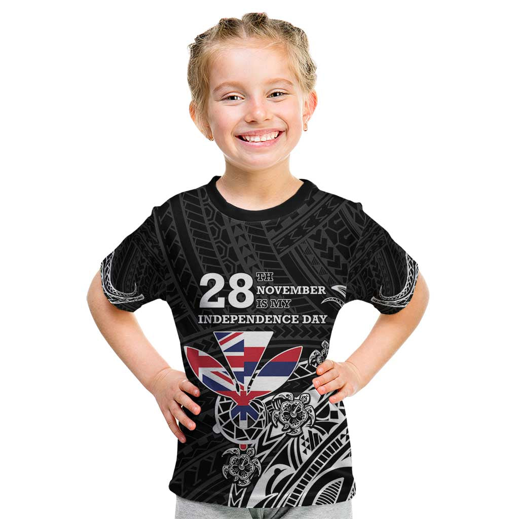 Hawaii November 28th Is My Independence Day Kid T Shirt