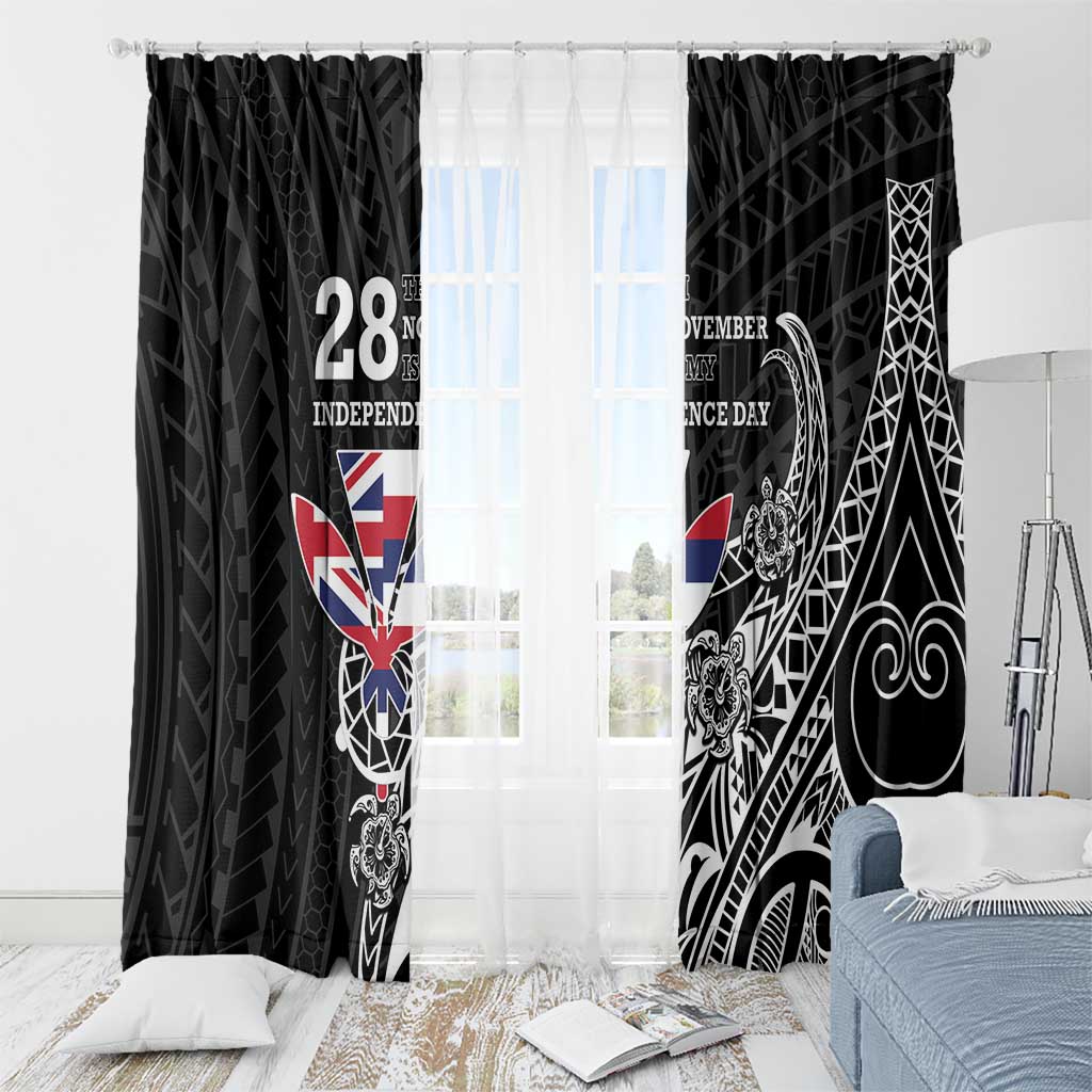 Hawaii November 28th Is My Independence Day Window Curtain