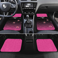 New Zealand Women Cricket Car Mats Pink Simple Style