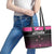 New Zealand Women Cricket Leather Tote Bag Pink Simple Style