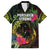 Vanuatu Family Matching Short Sleeve Bodycon Dress and Hawaiian Shirt Be Strong Pray For Port Vila