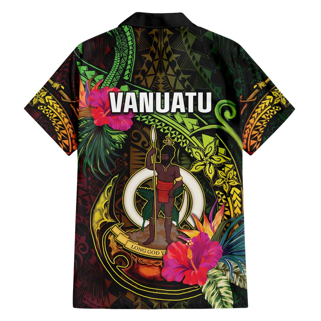 Vanuatu Family Matching Tank Maxi Dress and Hawaiian Shirt Be Strong Pray For Port Vila