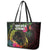 Vanuatu Leather Tote Bag Be Strong Pray For Port Vila