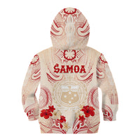 Siva Samoa Kid Hoodie Samoan Taupou With Polynesian Pattern LT05 - Polynesian Pride