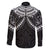 New Zealand Morepork Family Matching Mermaid Dress and Hawaiian Shirt Maori Pattern Black