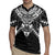 New Zealand Morepork Rugby Jersey Maori Pattern Black