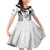 Custom Fiji Rugby Family Matching Mermaid Dress and Hawaiian Shirt Fijian Warrior White
