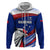 Custom Samoa Rugby Hoodie Manuma Ptilinopus Perousii