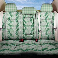 Hawaii Ti Leaf Maile Tuberose Lei Back Car Seat Cover With Hanalei Leaf Green