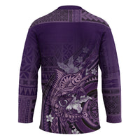 Samoa Tatau Marlin Hockey Jersey With Siapo Motifs Violet