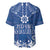 Wikin te Taetae ni Kiribati Baseball Jersey Pacific Tapa Pattern