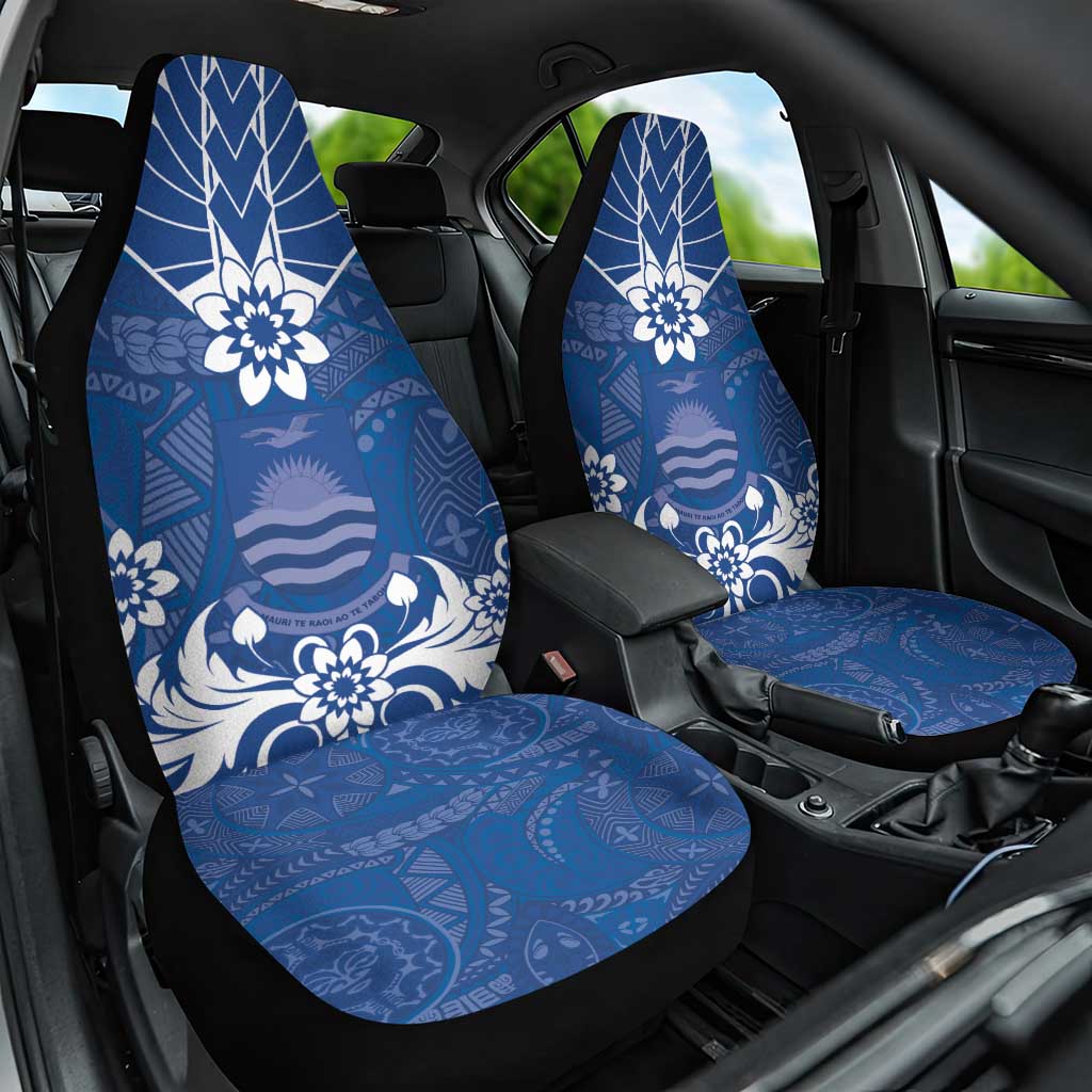 Wikin te Taetae ni Kiribati Car Seat Cover Pacific Tapa Pattern