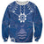 Wikin te Taetae ni Kiribati Sweatshirt Pacific Tapa Pattern