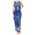 Wikin te Taetae ni Kiribati Tank Maxi Dress Pacific Tapa Pattern