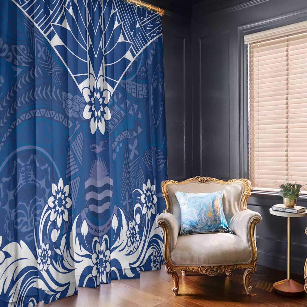 Wikin te Taetae ni Kiribati Window Curtain Pacific Tapa Pattern