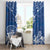 Wikin te Taetae ni Kiribati Window Curtain Pacific Tapa Pattern