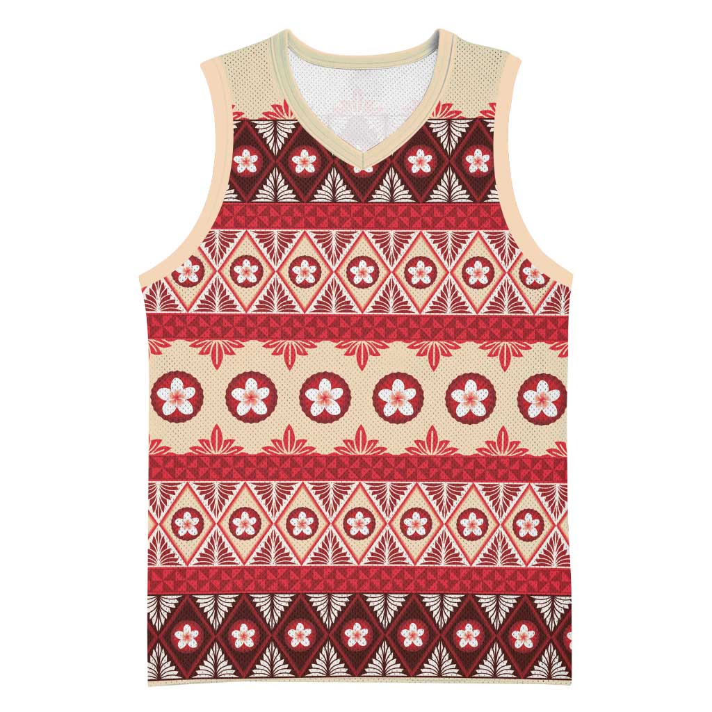 Tonga Language Week Basketball Jersey Lea Faka-Tonga Everyday - Polynesian Pride