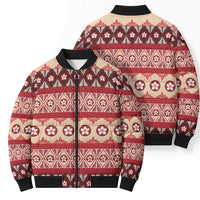 Tonga Language Week Bomber Puffer Jacket Lea Faka-Tonga Everyday - Polynesian Pride