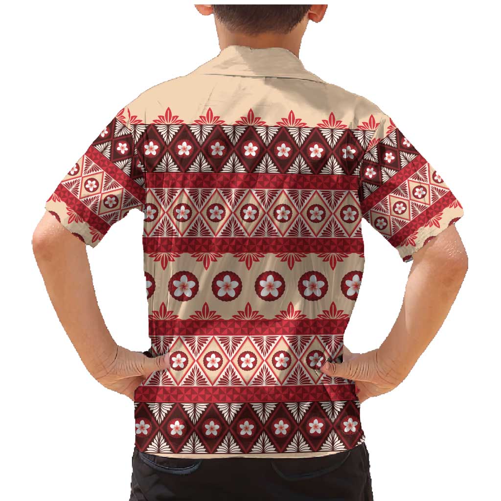 Tonga Language Week Family Matching Mermaid Dress and Hawaiian Shirt Lea Faka-Tonga Everyday - Polynesian Pride