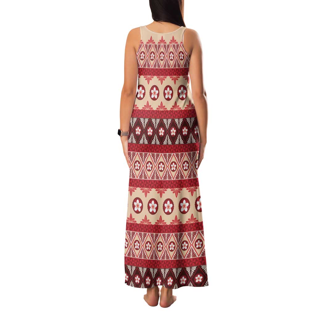Tonga Language Week Family Matching Tank Maxi Dress and Hawaiian Shirt Lea Faka-Tonga Everyday - Polynesian Pride
