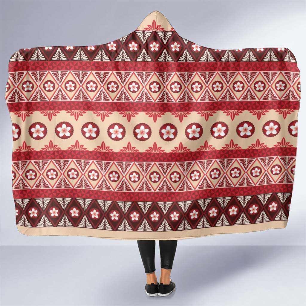 Tonga Language Week Hooded Blanket Lea Faka-Tonga Everyday - Polynesian Pride