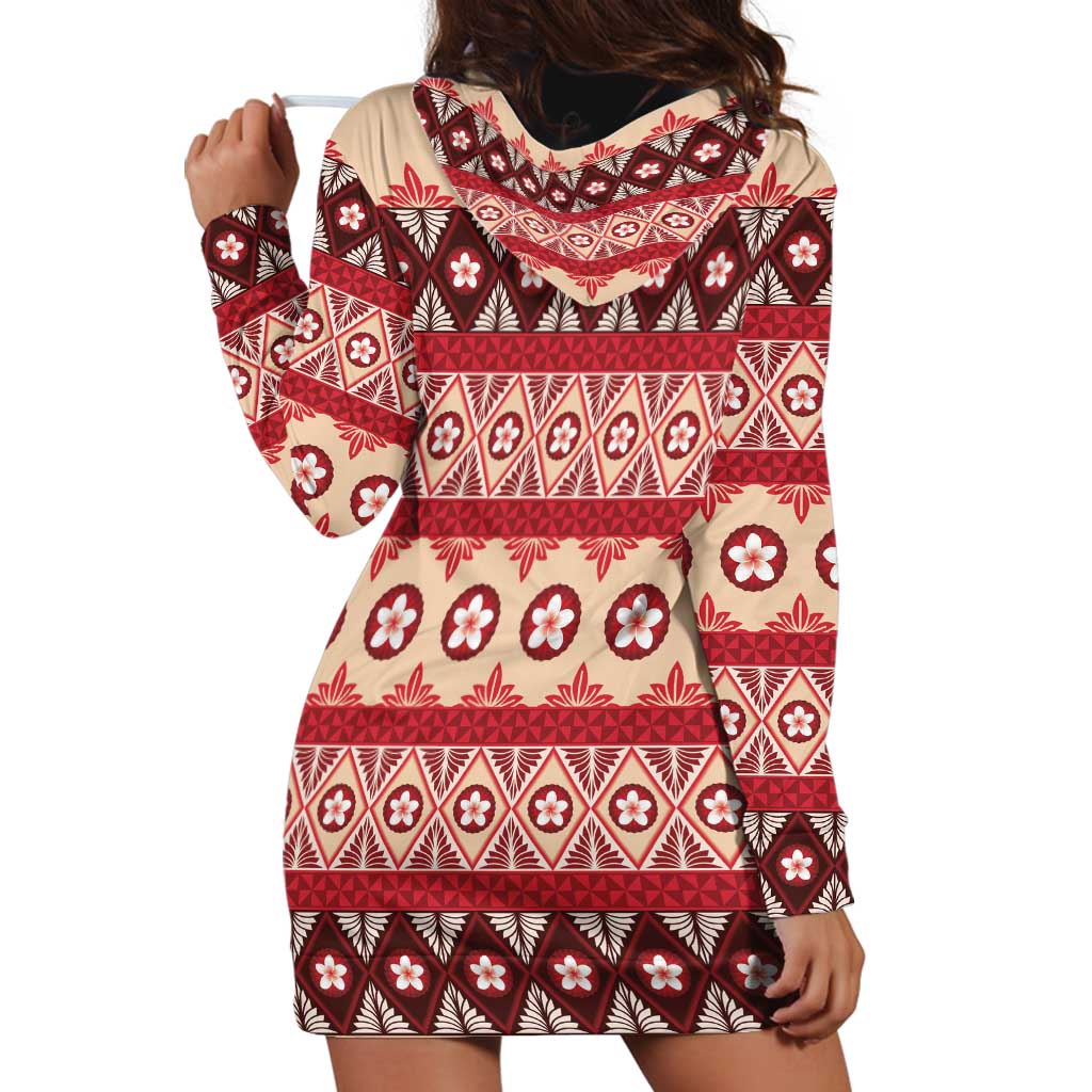 Tonga Language Week Hoodie Dress Lea Faka-Tonga Everyday - Polynesian Pride